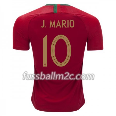 Fußballtrikots Portugal J.Mario 10 Heim Trikotsatz WM 2018